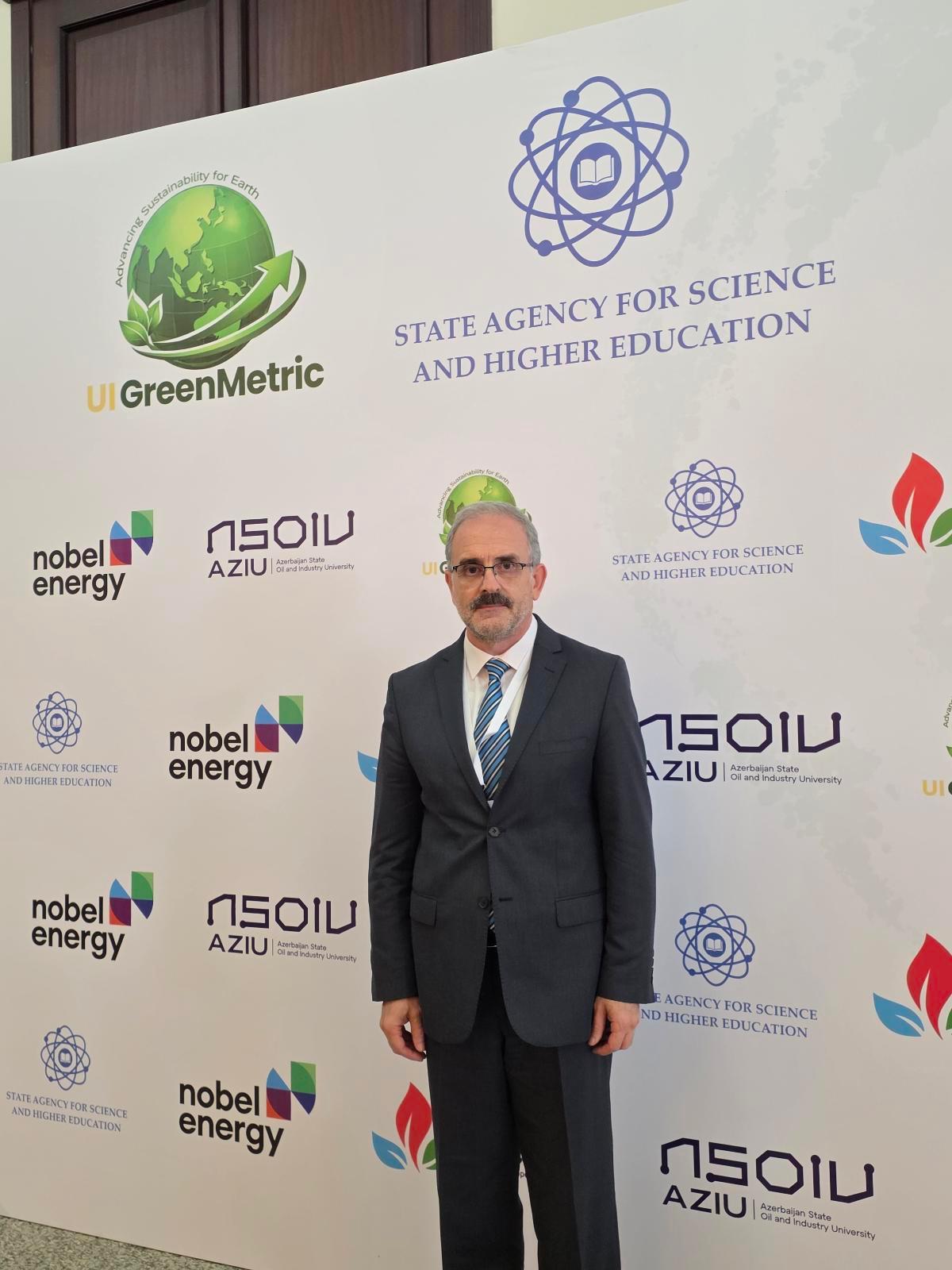 Rektörümüz Azerbaycan’da UI GreenMetric 2026 Programına Katıldı