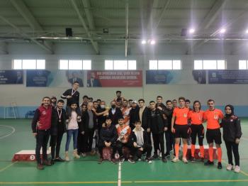 Manyas Meslek Yüksekokulu Öğrencilerimiz Tarafından Futbol Turnuvası Düzenlendi