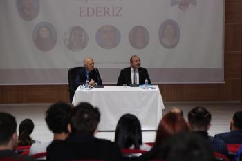 Spor Bilimleri Fakültesi Akademik Kurul Toplantısı Rektörümüz Prof. Dr. Süleyman Özdemir'in Katılımıyla Gerçekleştirildi