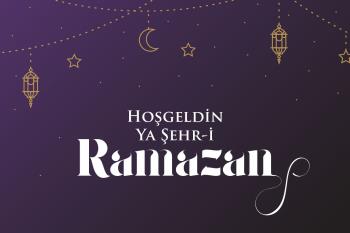 Rektörümüz Prof. Dr. Süleyman Özdemir'in Ramazan Ayı Dolayısıyla Mesajı