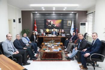 MHP Bandırma İlçe Başkanlığı’ndan Rektörümüz Prof. Dr. Süleyman Özdemir'e Ziyaret