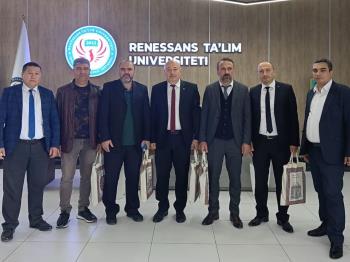 BANÜ ile Renesans Talim Üniversitesi Arasında İş Birliği Adımları Güçleniyor