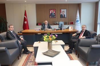Valilik Yetkililerinden Rektörümüze Nezaket Ziyareti