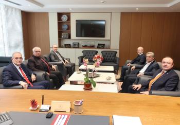 İstanbul Esenyurt Üniversitesi Rektörü Prof. Dr. Süleyman Özdemir’den Rektörümüze Nezaket Ziyareti