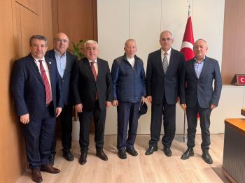 Courtesy Visit from Representatives of the Yeni Dünya Foundation to Our Rector