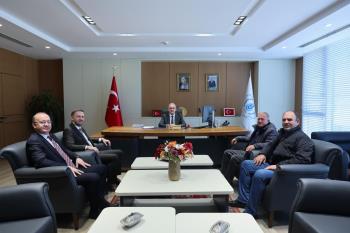 AK Parti Susurluk İlçe Başkanından Rektörümüze Nezaket Ziyareti