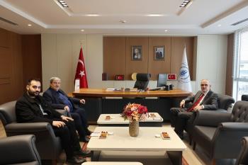 MÜSİAD Yönetiminden Rektörümüze Nezaket Ziyareti